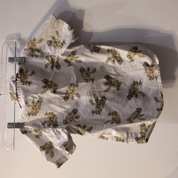 Kids Frog Dress Shirt - Picture 2 of 4